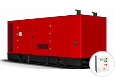 Дизельный генератор Energo ED 920/400 M-S в кожухе с АВР