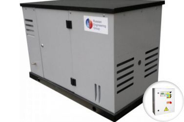 Газовый генератор REG HG10-380S в кожухе с АВР