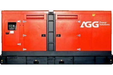 Дизельный генератор AGG DE350D5 в кожухе