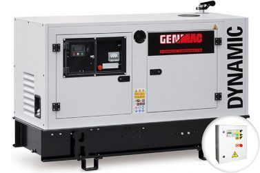 Дизельный генератор Genmac DYNAMIC RG20MS в кожухе с АВР