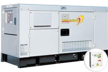 Дизельный генератор Yanmar YEG 500 DSHS-5B в кожухе с АВР