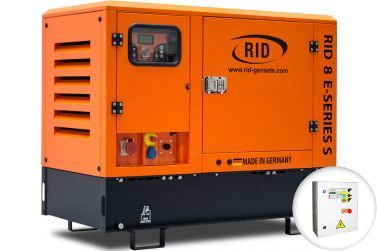 Дизельный генератор RID 8 E-SERIES S в кожухе с АВР