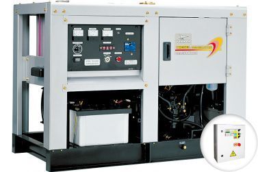 Дизельный генератор Yanmar YEG 200 DSHC-5B в капоте с АВР