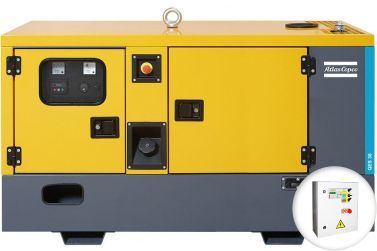 Дизельный генератор Atlas Copco QES 30 в кожухе с АВР