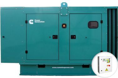 Дизельный генератор Cummins C200D5 (s) в кожухе с АВР