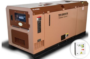 Дизельный генератор Toyo TG-47TBS в кожухе с АВР