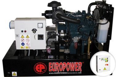 Дизельный генератор EUROPOWER EP 123 DE с АВР