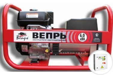 Бензиновый генератор Вепрь АБП 4-230 ВФ-БСГ с АВР