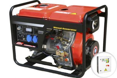 Дизельный генератор Амперос LDG 5000CLE с АВР