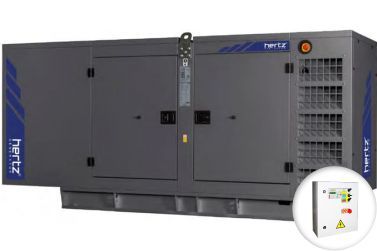 Дизельный генератор Hertz HG 150 PC в кожухе с АВР