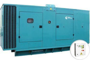 Дизельный генератор Cummins C450D5 (s) в кожухе с АВР