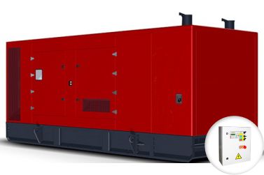 Дизельный генератор Himoinsa HTW-1530 T5 в кожухе с АВР