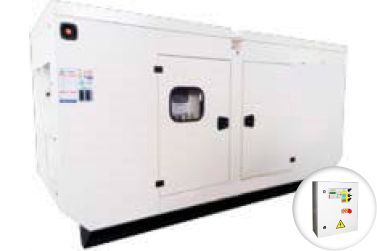 Дизельный генератор Hertz HG 410 DL в кожухе с АВР