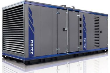 Дизельный генератор Hertz HG 886 PL в кожухе