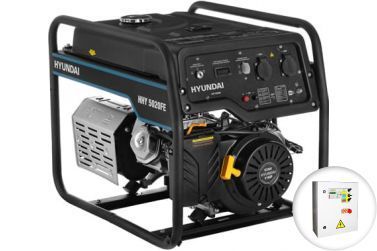 Бензиновый генератор Hyundai HHY 5020FE с АВР