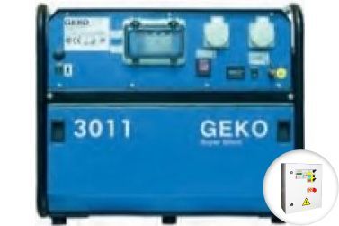 Бензиновый генератор Geko 3011 E–AA/HEBA SS в кожухе с АВР