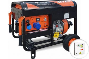 Дизельный генератор MVAE ДГ 5500 с АВР