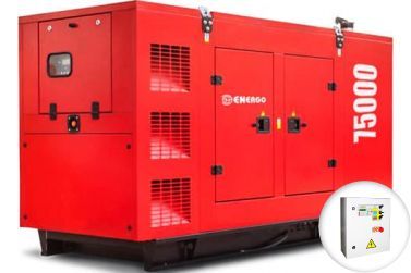 Дизельный генератор ARKEN ARK-P 75-S в кожухе с АВР