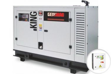 Дизельный генератор Genmac KING G70JS в кожухе с АВР