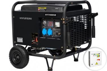 Бензиновый генератор Hyundai HY 7000SE с АВР