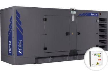 Дизельный генератор Hertz HG 511 PC в кожухе с АВР