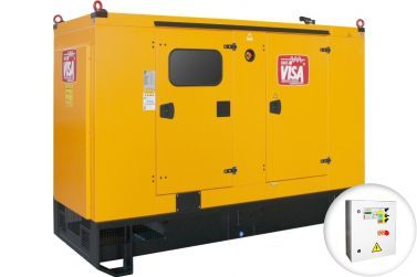 Дизельный генератор Onis VISA F 120 GX в кожухе с АВР