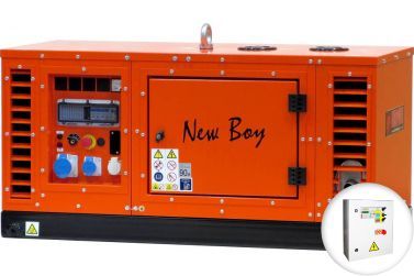 Дизельный генератор EUROPOWER EPS 103 DE/58 серия NEW BOY в кожухе с АВР