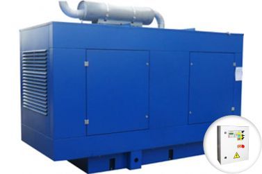 Дизельный генератор ССМ АД-300С-Т400-РПМ2 в капоте с АВР