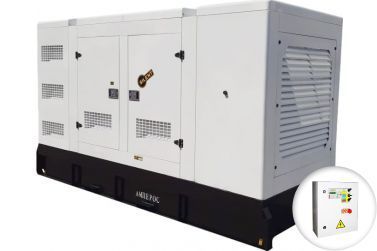 Дизельный генератор Амперос АД 450-Т400 в шумозащитном кожухе с АВР