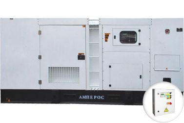 Дизельный генератор Амперос АД 800-Т400 в шумозащитном кожухе с АВР