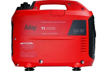 Бензиновый генератор Fubag TI 2000 в кожухе