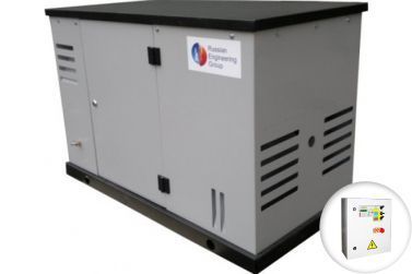 Газовый генератор REG BG10-230S в кожухе с АВР