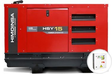 Дизельный генератор Himoinsa HSY-15 T5 INS в кожухе с АВР