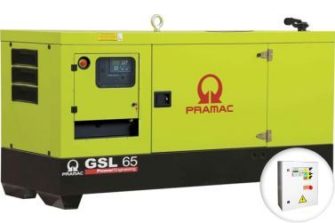 Дизельный генератор Pramac GSL65D в кожухе с АВР