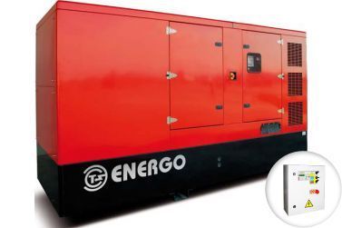 Дизельный генератор Energo ED 280/400 SC S в кожухе с АВР