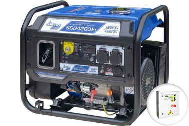 Бензиновый генератор ТСС SGG 4200i с АВР
