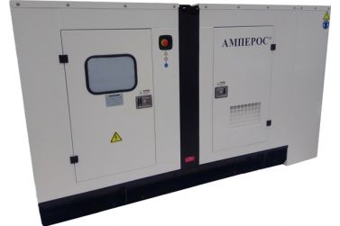 Дизельный генератор Амперос LG150C в шумозащитном кожухе