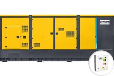 Дизельный генератор Atlas Copco QES 1150 в кожухе с АВР