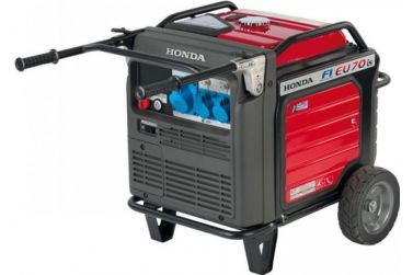 Бензиновый генератор Honda EU 70 is в кожухе