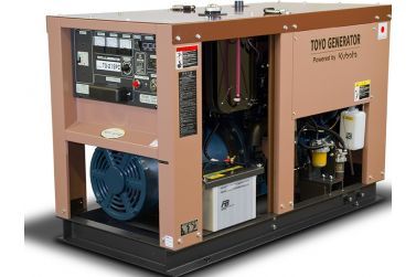 Дизельный генератор Toyo TG-21SPC в кожухе