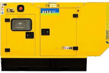 Дизельный генератор Aksa APD 75 A в кожухе