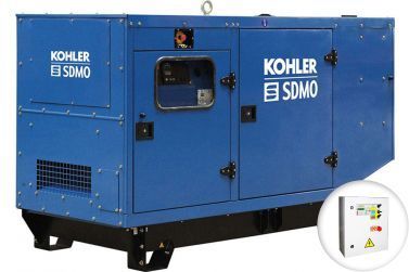 Дизельный генератор KOHLER-SDMO K44 в кожухе с АВР