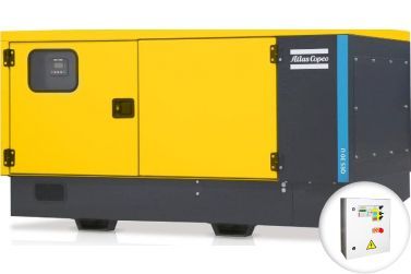 Дизельный генератор Atlas Copco QES 30U в кожухе с АВР