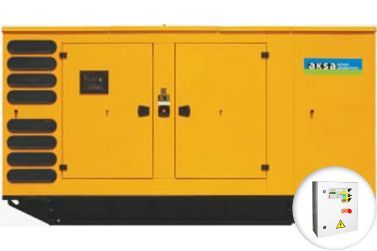 Дизельный генератор Aksa APD 360 C в кожухе с АВР