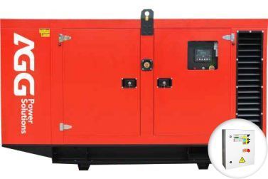 Дизельный генератор AGG DE250D5 в кожухе с АВР