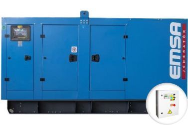 Дизельный генератор EMSA E IV EG 0440 в кожухе с АВР