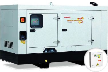 Дизельный генератор Yanmar YH 550 DTLS-5B в кожухе с АВР