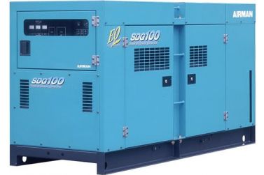 Дизельный генератор Airman SDG100S в кожухе