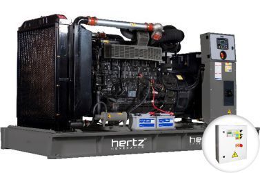 Дизельный генератор Hertz HG 350 DC с АВР