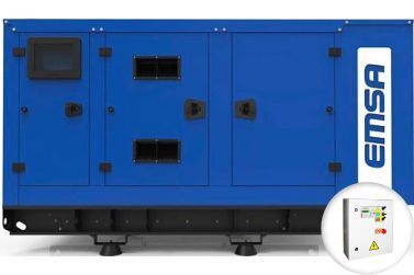 Дизельный генератор EMSA E IV ST 0550 в кожухе с АВР